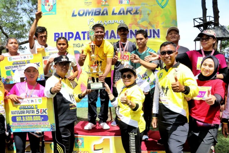 Pemkab Simalungun Gelar Lomba Lari Jarak 10 Km, 5 Km Dan 3 Km