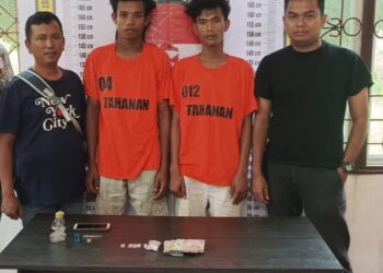 Polsek Perdagangan Berhasil Gagalkan Pesta Sabu di Nagori Bandar, 2 Pengedar Diringkus