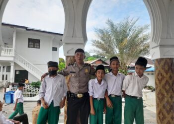 Sambang Kamtibmas Di Mesjid Raya, Polres Pematangsiantar Imbau Jauhi Kenakalan Remaja