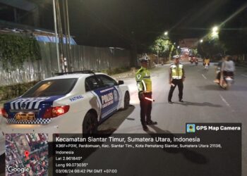 Kapolres Pematangsiantar Kerahkan Personil Patroli Shelter Mengantisipasi Kejahatan Jalanan