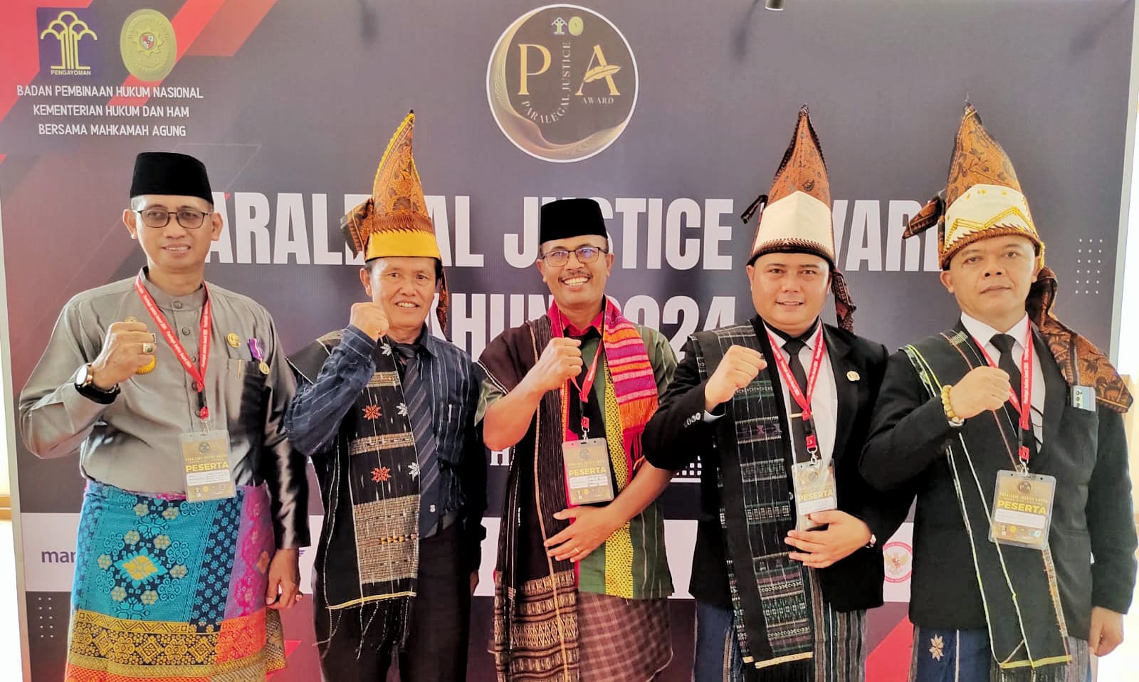Kabupaten Simalungun Raih Penghargaan Panselda Terbaik di Voting TOP Favorit Publik Paralegal Justice Award 2024 