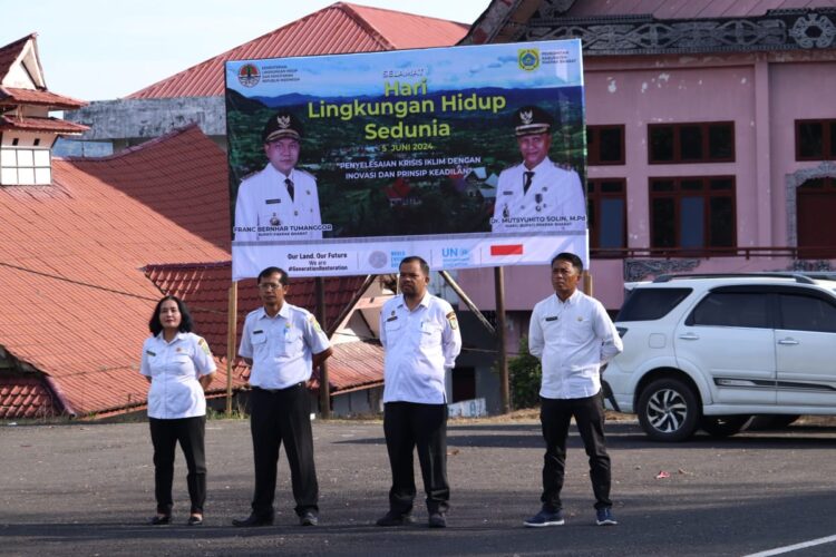 Hari Lingkungan Hidup Sedunia, Pemkab Pakpak Bharat Tanam Pohon Serentak 