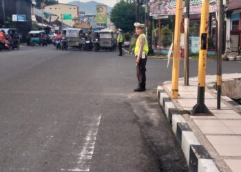 Polres Sibolga Rutin Gelar Patroli dan Pos Padat Pagi, Antisipasi Kecelakaan
