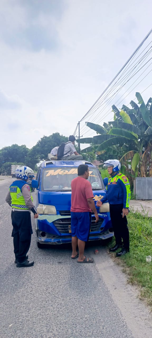 Kasat Lantas Polres Simalungun IPTU Jonni Gelar Patroli Hunting System, Antisipasi Kecelakaan di Jalur Lintas Timur Sumut