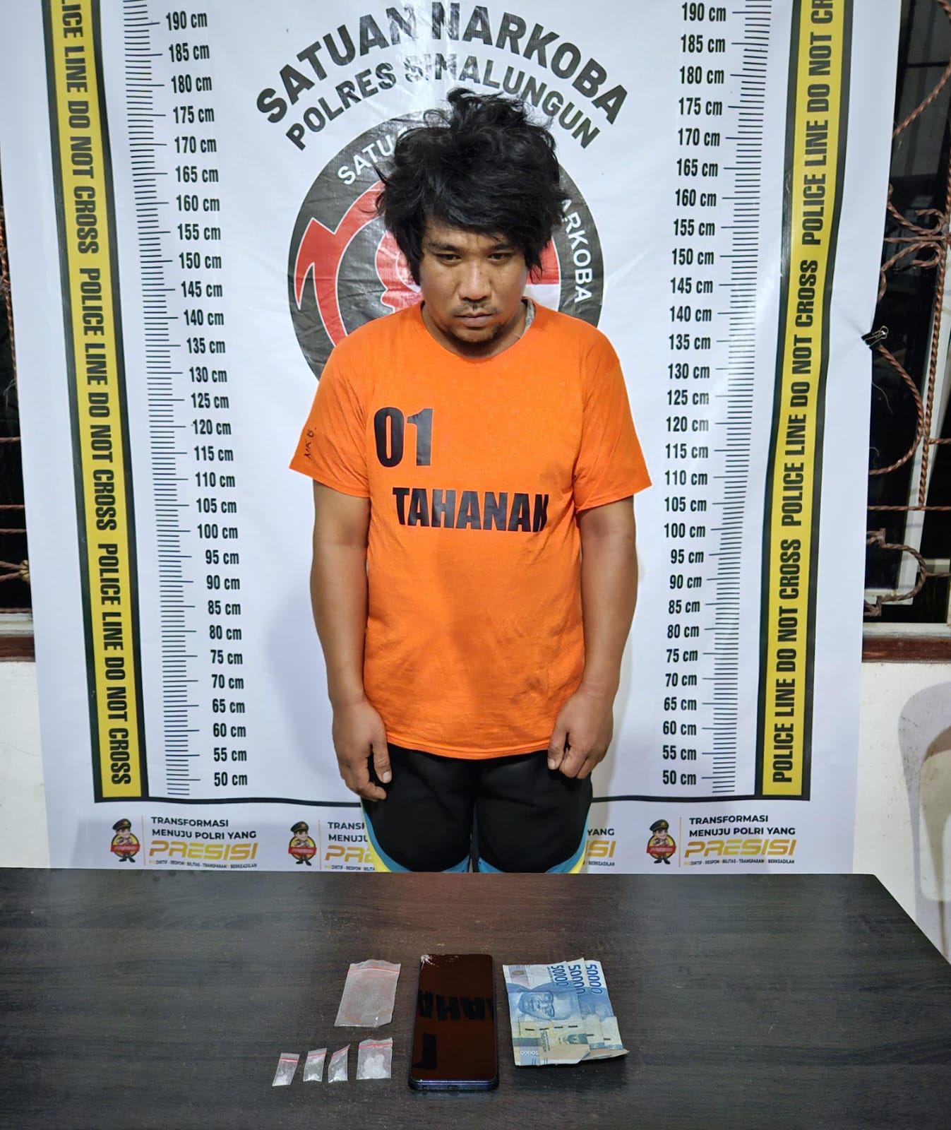 Polres Simalungun Berhasil Bekuk Pengedar Shabu dan Ganja di Dolok Pardamean