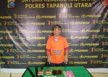Polres Taput Amankan Pelaku Judi Togel Dari Adiankoting