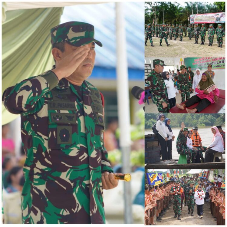 Danrem 022/PT Resmi Tutup TMMD Ke-120 Kodim 0209/Labuhan Batu
