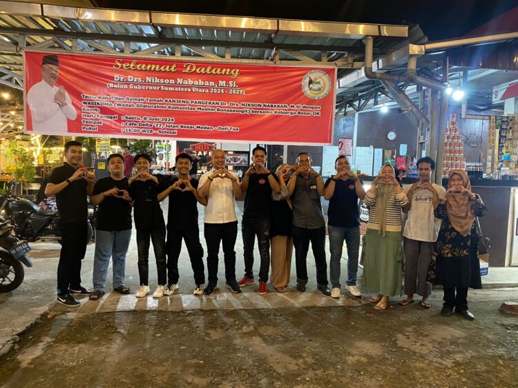 Komunitas Muslim Bonapasogit Kota Medan Minta Megawati Restui Nikson Nababan Calon Gubernur Sumut