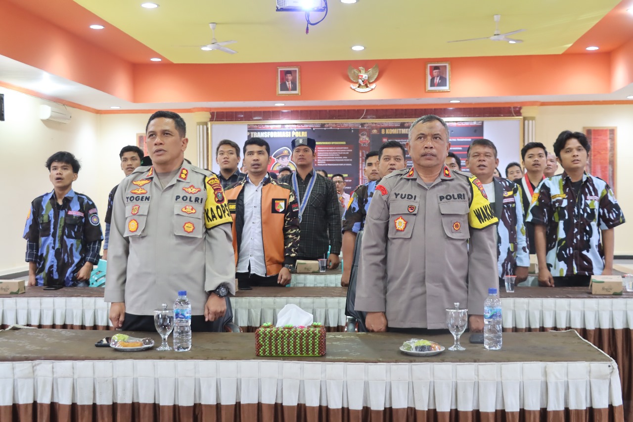 Kapolres Pematangsiantar Mengikuti Virtual Penguatan Institusi Polri