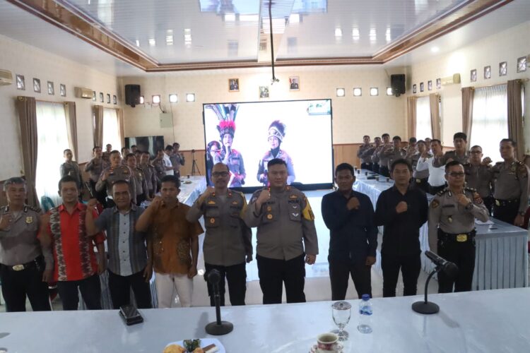 Kapolres Simalungun dan Jajaran Ikuti Dialog Penguatan Internal Polri Secara Virtual