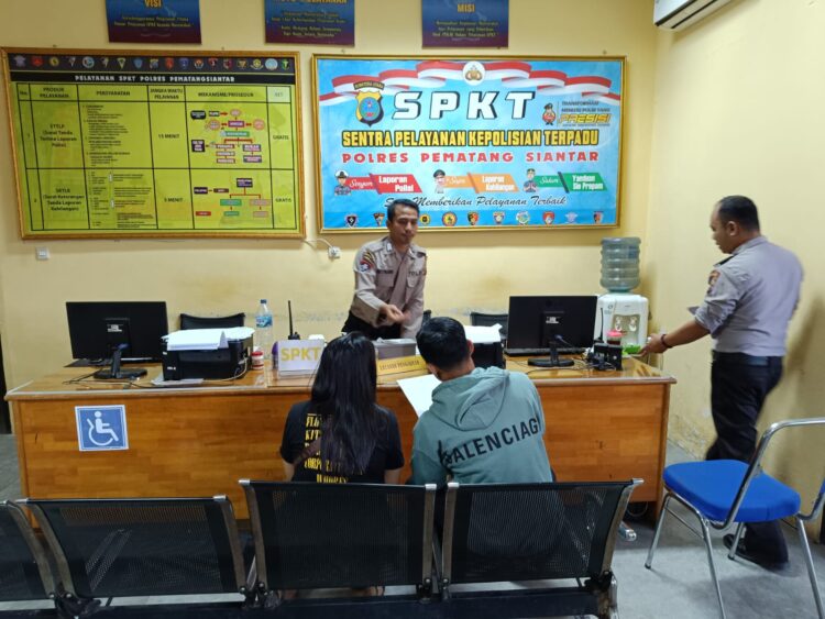SPKT Polres Pematangsiantar Selalu Siap Melayani Masyarakat
