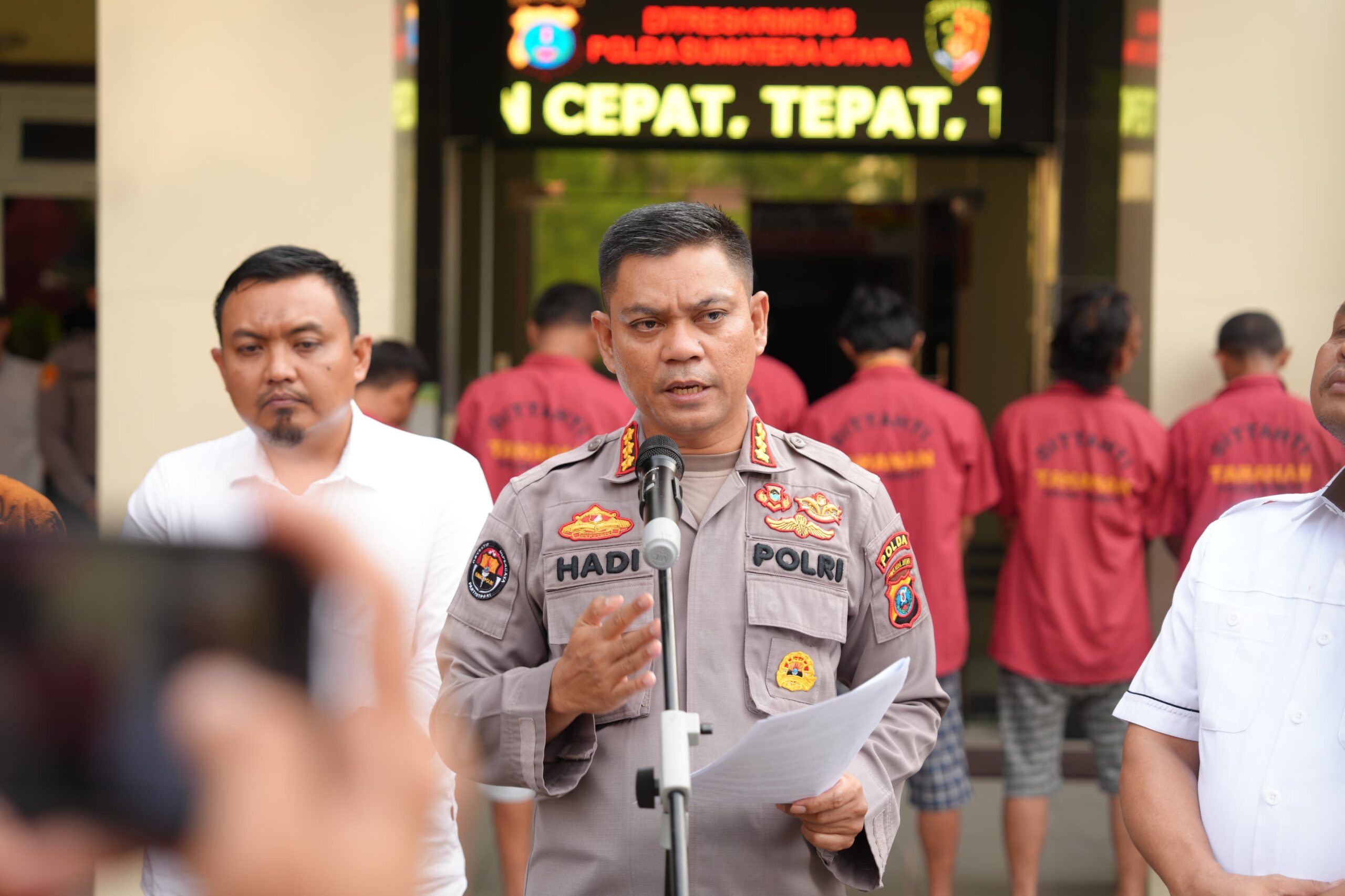 6 Pelaku Pencurian Hasil Kebun PTPN IV Diciduk Polda Sumut 6 Pelaku Pencurian Hasil Kebun PTPN IV Diciduk Polda Sumut