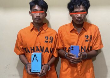 Pencuri HP Berhasil Ditangkap Tim Opsnal Polres Sibolga Dan Polsek Sibolga Sambas