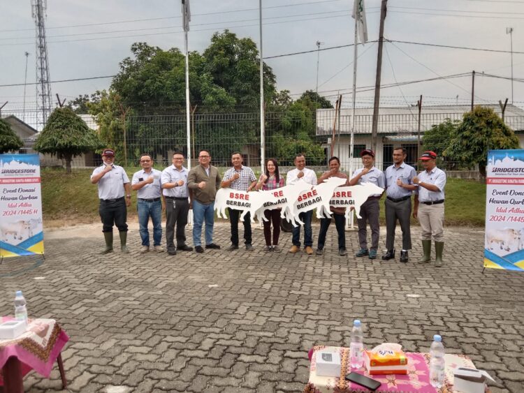  Idul Adha 1445 H, PT Bridgestone Dolok Merangir Berikan 5 Ekor Sapi untuk Kurban