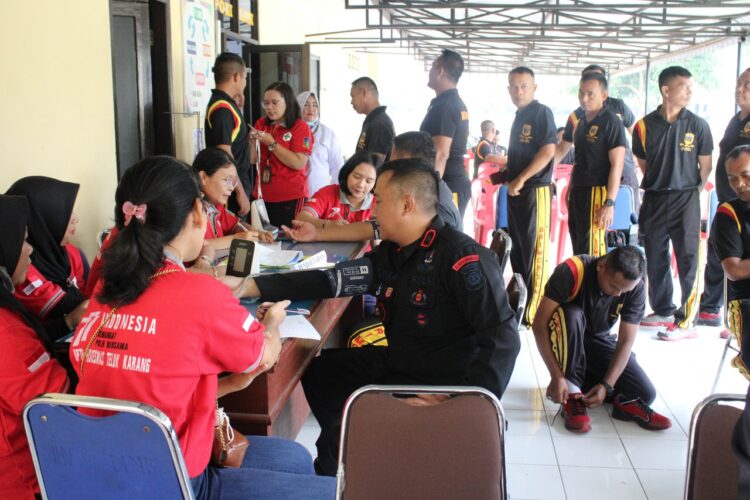 Batalyon B Sat Brimob Polda Sumut Laksanakan Pemeriksaan Kesehatan, Pastikan Kondisi Fisik Prima