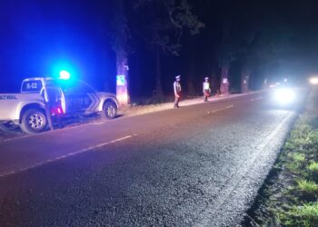 Sat Lantas Polres Simalungun Giat Gelar Blue Light Patrol Antisipasi Geng Motor, Situasi Aman dan Tertib