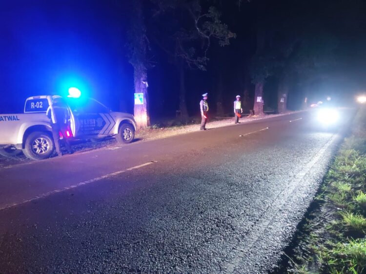 Sat Lantas Polres Simalungun Giat Gelar Blue Light Patrol Antisipasi Geng Motor, Situasi Aman dan Tertib
