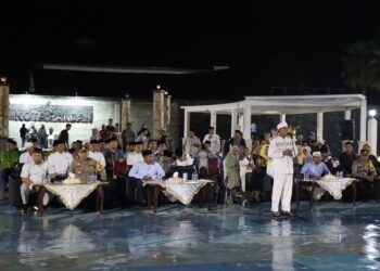 Polres Tapteng Amankan Pawai Takbiran Idul Adha 1445 H