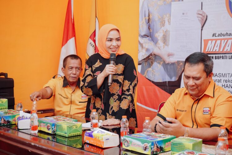 Perkuat Konsolidasi, Maya Hasmita Dapat Sambutan Hangat Kader Hanura Labuhanbatu