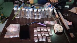 Brimob Polda Sumut Amankan Lima Terduga Kasus Narkoba di Sunggal Saat Patroli Kamtibmas 