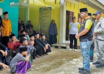 Bupati Simalungun RHS Ajak Santri di Ponpes Sabilussalam Lebih Giat Belajar