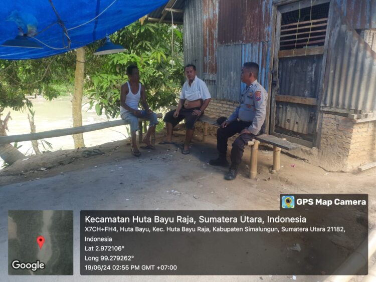 Polsek Tanah Jawa Cek Lokasi Diduga Arena Judi Sabung Ayam