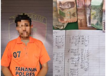 Polres Taput Ringkus Pelaku Judi Togel Asal Desa Silando Dari Warung