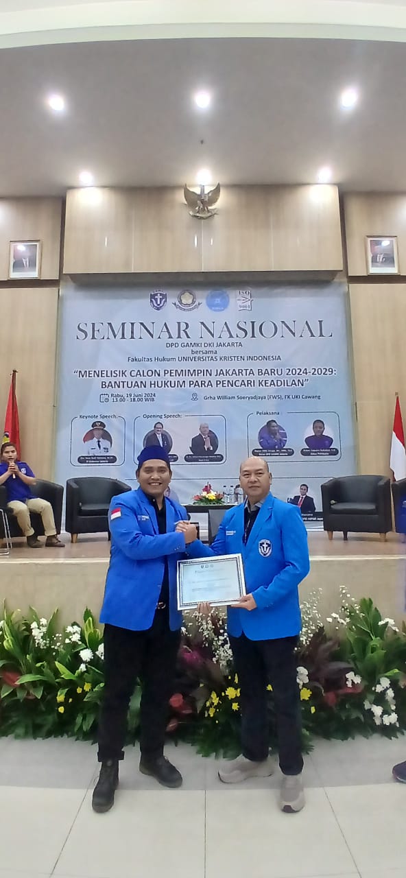 GAMKI Gandeng UKI Jakarta Hadirkan Nikson Nababan di Seminar Nasional