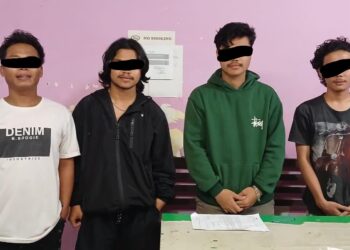 4 Pelaku Penganiayaan Bersama di Simalungun Diringkus Polsek Perdagangan 