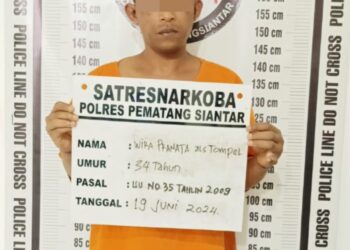 Polres Pematangsiantar Kembali Tangkap Tompel Residivis Pemilik Sabu 