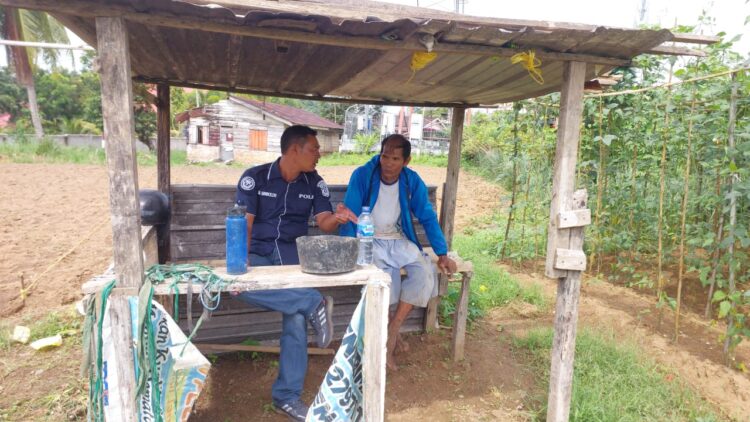 Polres Pematangsiantar Melalui Bripka JB Simbolon Imbau Warga Jangan  Percaya Dengan Berita Hoax