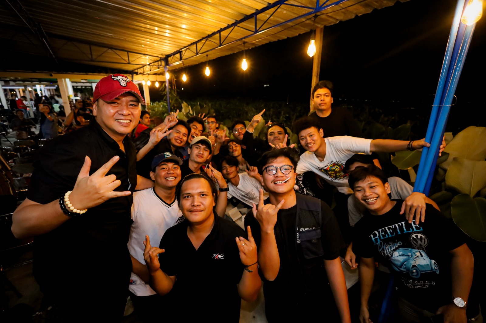 Kumpul Bareng Nikson Nababan di Yogyakarta, Mahasiswa: Menyala Abang Ku..!