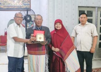 Pj Bupati Tapteng, Ramah Tamah Dengan Ketua Pengadilan Tinggi Medan