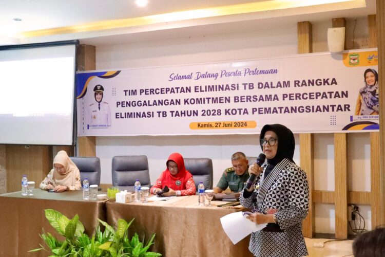 Wali Kota Pematangsiantar Tandatangani Komitmen Bersama Percepatan Eliminasi TBC