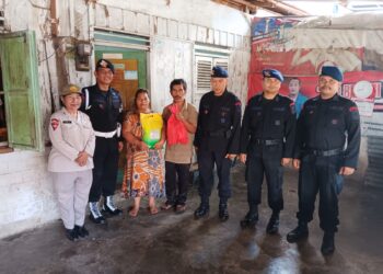 Jumat Berkah, Detasemen Gegana Sat Brimob Polda Sumut Gelar Baksos  