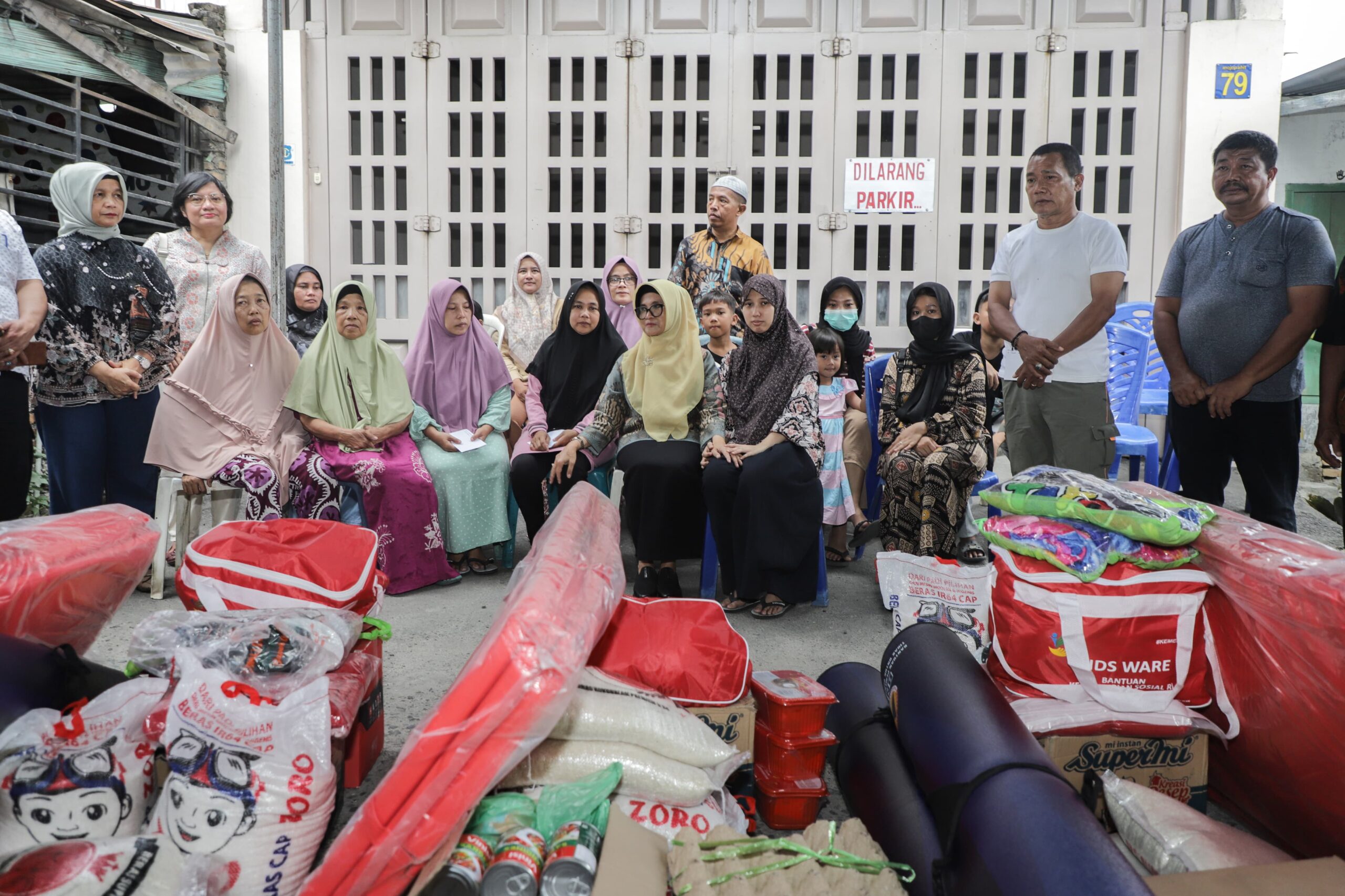 Tiba dari Jakarta, Wali Kota Pematangsiantar Langsung Meninjau Lokasi Kebakaran di Jalan Mojopahit a
