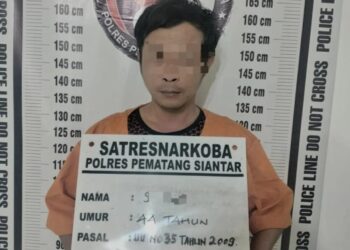 Polres Pematangsiantar Tangkap Pengedar Narkoba Dari Ade Irma Suryani, 16 Paket Sabu Disita