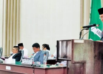 Pemkab Simalungun Sampaikan Nota Pengantar Ranperda Tentang Pertanggungjawaban Pelaksanaan APBD TA 2023 Ke DPRD
