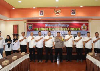 Kapolres Pematangsiantar Terima Tim Biro Bareskrim Polri Tahun 2024