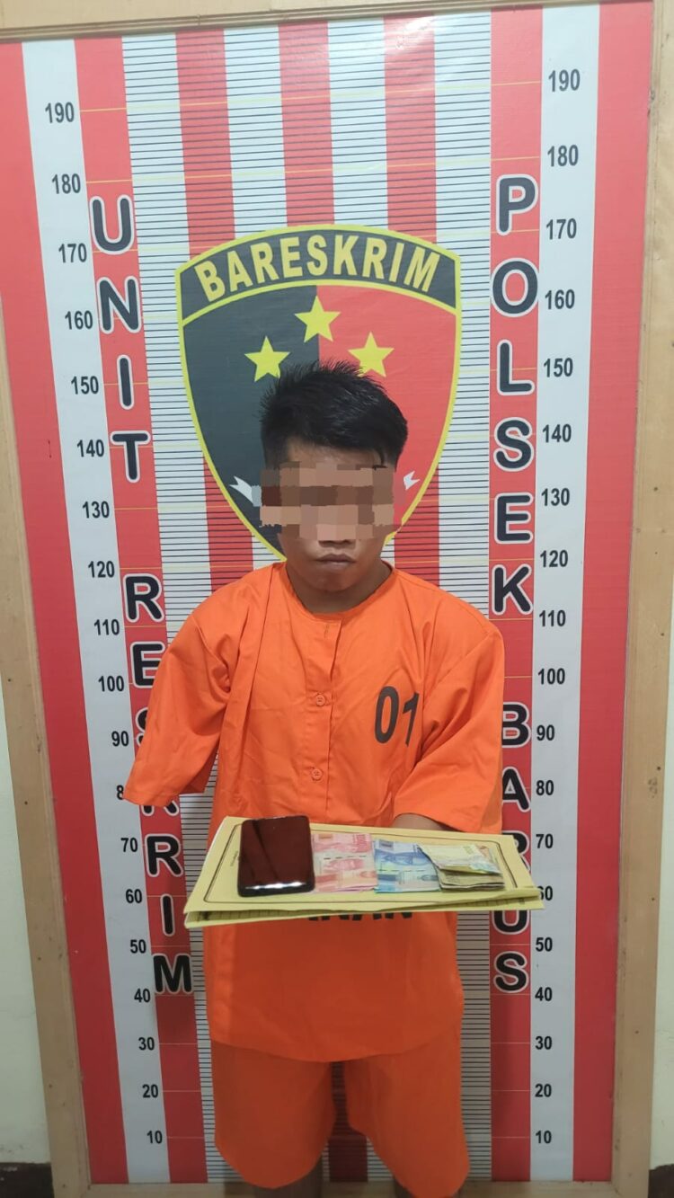 Polres Tapteng Ciduk Mahasiswa Pelaku Judi Online Di Andam Dewi