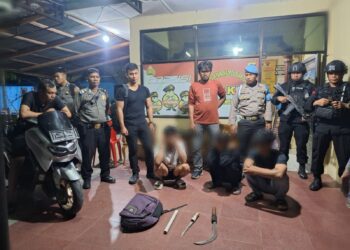 Sat Brimob Polda Sumut Tangkap Begal dan Gerebek Lokasi Peredaran Narkoba