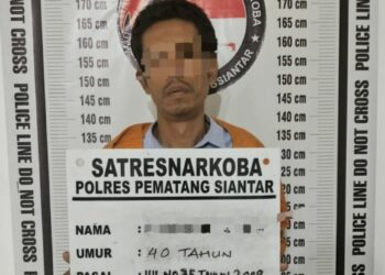 Polres Pematangsiantar Ringkus Warga Batalyon Pemilik 1,38 Gram Sabu