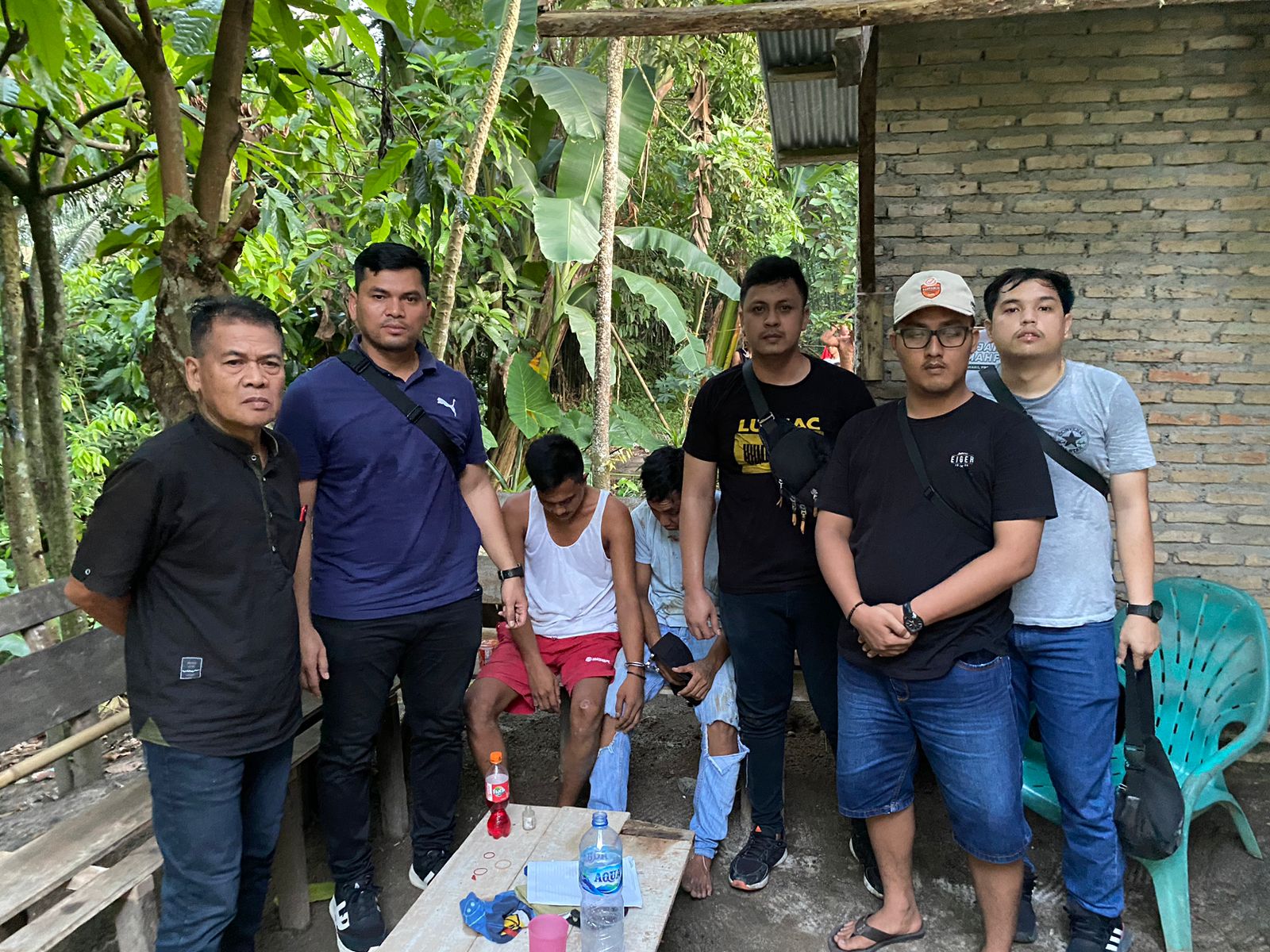 Polres Simalungun Tangkap 2 Orang dari Kampung Narkoba, 2.65 Gram Sabu Disita
