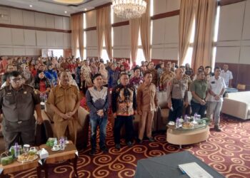 Polres Pematangsiantar Hadiri Pengukuhan dan Orientasi Tugas Sekretariat PPK dan PPS 