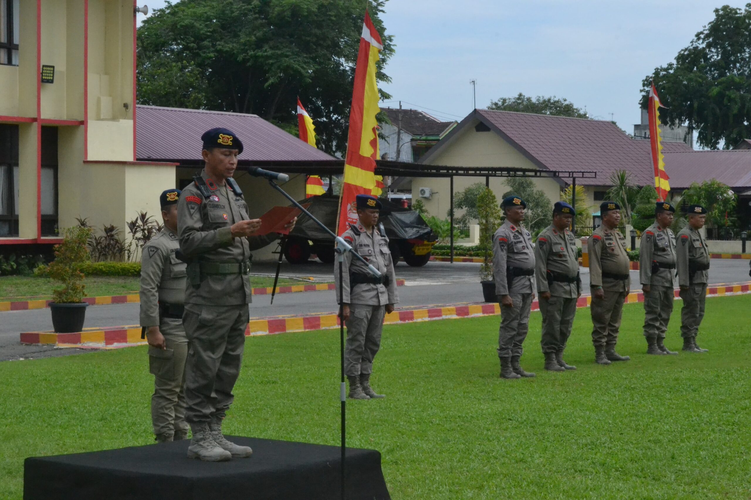 Detasemen Gegana Sat Brimob Polda Sumut Tingkatkan Kemampuan Personil Hadapi Wanteror, Jibom dan Komposit Gegana