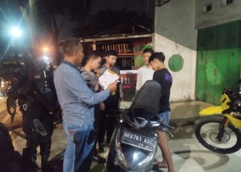 Komitmen Menjaga Keamanan dan Ketertiban, Personil Sat Brimob Polda Sumut Giat Patroli Cipta Kondisi Kamtibmas 