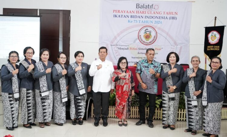 HUT IBI, Bupati Simalungun Minta Bidan  Bekerja Dengan Pelayanan Yang Tulus