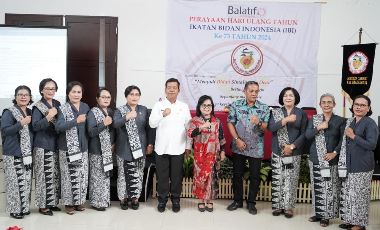 HUT IBI, Bupati Simalungun Minta Bidan  Bekerja Dengan Pelayanan Yang Tulus