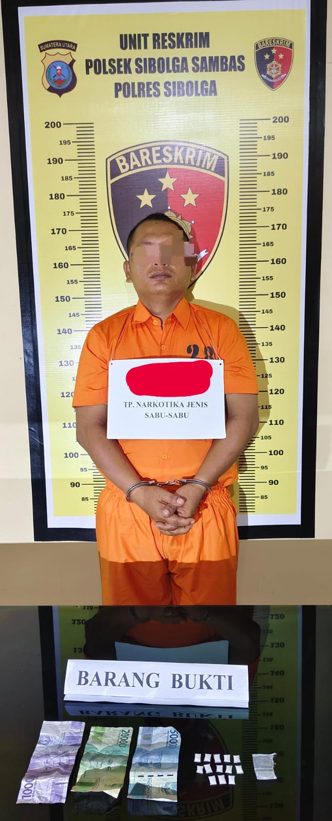 Hitungan Hari Menjabat Kapolsek Sambas, IPTU Yuna Hedrawan Gultom Langsung Ringkus Pemilik Sabu