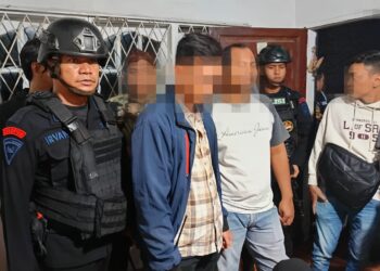 Sat Brimob Polda Sumut Amankan 6 Remaja Terlibat Tawuran Saat Patroli Kamtibmas 